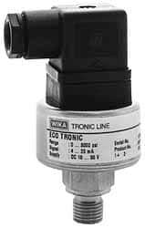 Wika - 725 Max psi, Eco-tronic Pressure Transmitters & Transducers - 1/4" Thread - Benchmark Tooling