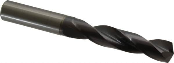 Guhring - 5/8" 140° Solid Carbide Jobber Drill - FIREX Finish, Right Hand Cut, Spiral Flute, Straight Shank, 133mm OAL, SU Point - Benchmark Tooling