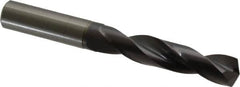 Guhring - 5/8" 140° Solid Carbide Jobber Drill - FIREX Finish, Right Hand Cut, Spiral Flute, Straight Shank, 133mm OAL, SU Point - Benchmark Tooling