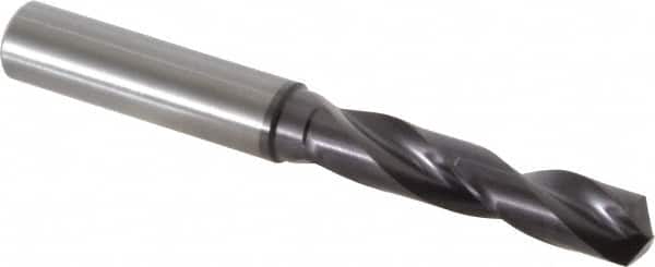 Guhring - 0.4173" 140° Spiral Flute Solid Carbide Screw Machine Drill Bit - Benchmark Tooling