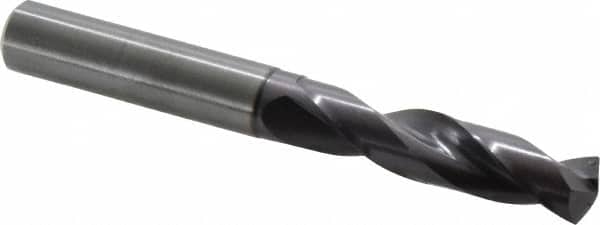 Guhring - 0.4606" 140° Spiral Flute Solid Carbide Screw Machine Drill Bit - Benchmark Tooling