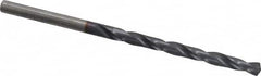 Chicago-Latrobe - 9/64" 135° High Speed Steel Jobber Drill - TiCN Finish, Right Hand Cut, Spiral Flute, Straight Shank, 2-7/8" OAL, Split Point - Benchmark Tooling