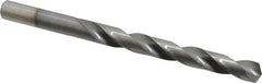 Chicago-Latrobe - 23/64" 135° High Speed Steel Jobber Drill - TiCN Finish, Right Hand Cut, Spiral Flute, Straight Shank, 4-7/8" OAL, Split Point - Benchmark Tooling
