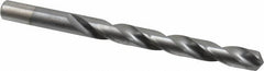 Chicago-Latrobe - 27/64" 135° High Speed Steel Jobber Drill - TiCN Finish, Right Hand Cut, Spiral Flute, Straight Shank, 5-3/8" OAL, Split Point - Benchmark Tooling