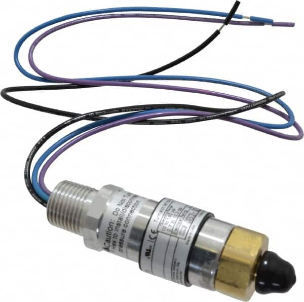 United Electric Controls - 1,500 Max psi, Compact Cylindral Pressure Switch - 1/4 Thread - Benchmark Tooling