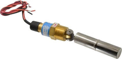 Thomas Products Ltd. - 1" Thread, 900 Max psi, 300°F Max, Liquid Level Side Mounted Float Switches - Brass Stem - Benchmark Tooling