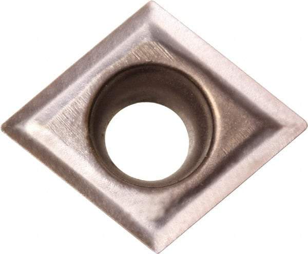 Sumitomo - CPGT2.51.52 SD Grade T1500Z Cermet Turning Insert - 80° Diamond, 1/4" Inscr Circle, 3/32" Thick, 1/32" Corner Radius - Benchmark Tooling