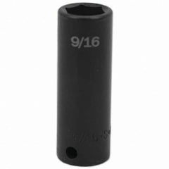 SK - Impact Socket - 3/8"DR 9/16" DEEP IMPACT SOCKET - Benchmark Tooling