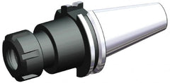 Kennametal - 2.03mm to 20.57mm Capacity, 70mm Projection, DV40 Taper Shank, ER32 Collet Chuck - 138.25mm OAL - Exact Industrial Supply