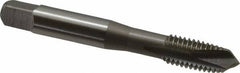 OSG - M10x1.50 Metric Coarse, 3 Flute, Bright Finish, Vanadium High Speed Steel Spiral Point Tap - Plug Chamfer, Right Hand Thread, 2-15/16" OAL, 1-1/4" Thread Length, 0.381" Shank Diam, 6H Class of Fit - Exact Industrial Supply