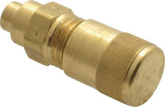 Parker - 500 Max psi, 3/16-3/8 Tube OD, 3 Way Solder Connector Access Valve - Brass - Benchmark Tooling