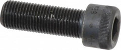 Made in USA - 1/2-20 UNF Hex Socket Drive, Socket Cap Screw - Alloy Steel, Black Oxide Finish, Fully Threaded, 1-1/2" Length Under Head - Benchmark Tooling