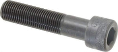 Made in USA - 1/2-20 UNF Hex Socket Drive, Socket Cap Screw - Alloy Steel, Black Oxide Finish, Partially Threaded, 2-1/4" Length Under Head - Benchmark Tooling