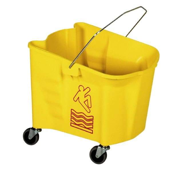 Continental - 26 Qt Plastic Bucket - Yellow - Benchmark Tooling