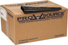 PRO-SOURCE - 1.65 mil Thick, Heavy-Duty Trash Bags - 38" Wide x 58" High, Black - Benchmark Tooling