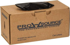 PRO-SOURCE - 1.35 mil Thick, Heavy-Duty Trash Bags - 33" Wide x 40" High, Black - Benchmark Tooling