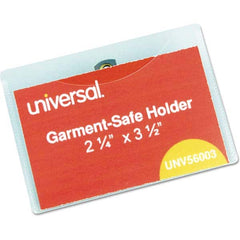 UNIVERSAL - Badge Holders Attachment Type: Clip-On Horizontal or Vertical Holder: Horizontal - Benchmark Tooling