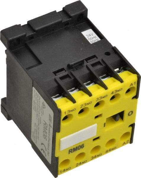 ACI - 4 Pole, 4NO, 24 VAC Control Relay - 16 Amps, 600 VAC - Benchmark Tooling