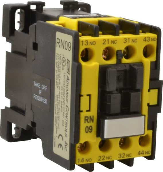 ACI - 4 Pole, 2NC/2NO, 120 VAC Control Relay - 24 Amps, 600 VAC - Benchmark Tooling