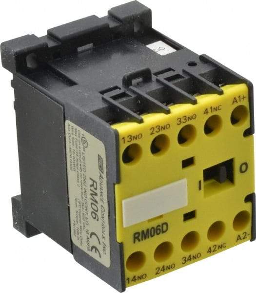 ACI - 4 Pole, 3NO/NC, 24 VAC Control Relay - 16 Amps, 600 VDC - Benchmark Tooling