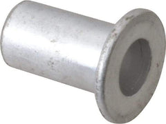 RivetKing - 5/16-18, 0.03 to 0.125" Grip, Aluminum Standard Rivet Nut - Uncoated, Drill Size Letter Z, Round Head - Benchmark Tooling