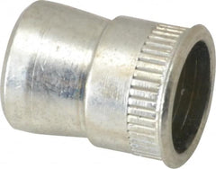 RivetKing - #10-24 UNC, Zinc-Plated, Steel Knurled Rivet Nut Inserts - 0.297" to 0.302" Grip, 9/32" Drill Size - Benchmark Tooling