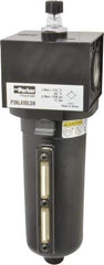 Parker - 1" NPT, 250 Max psi Heavy Duty Mist Lubricator - Metal Bowl with Sight Glass, Zinc Body, 250 CFM, 175°F Max Temp, 3.62" Wide x 11.81" High - Benchmark Tooling