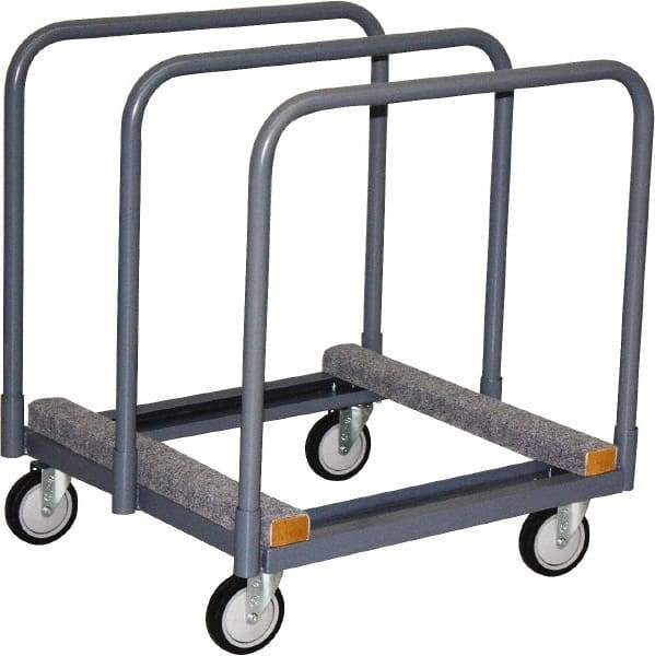 Jamco - 1,200 Lb Capacity Steel Panel Truck - Carpeted Wood Deck, 28" OAW - Benchmark Tooling