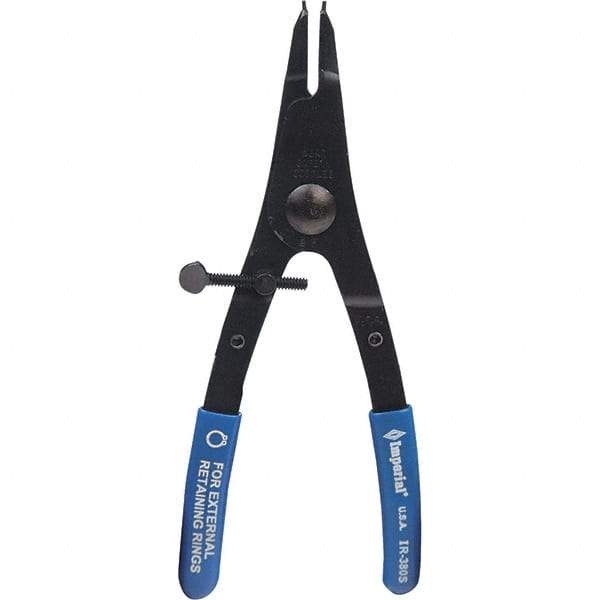 Imperial - Retaining Ring Pliers Type: External Ring Size: 1 - Benchmark Tooling