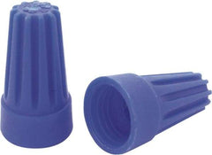 Ideal - 3, 20 to 3, 16 AWG, 300 Volt, Flame Retardant, Standard Twist on Wire Connector - Blue, 221°F - Benchmark Tooling