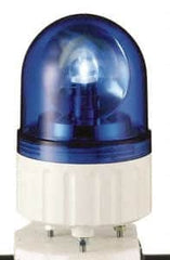 Schneider Electric - 24 VAC/VDC, 125 mAmp, Rotating Beacon LED Light - Surface Mounted, 5.81 Inch High, 84mm Diameter, 138 Flashes per min - Benchmark Tooling