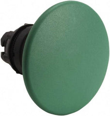 Schneider Electric - 22mm Mount Hole, Extended Mushroom Head, Pushbutton Switch Only - Round, Green Pushbutton, Nonilluminated, Momentary (MO) - Benchmark Tooling