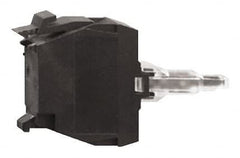 Schneider Electric - 230-240 V White Lens LED Indicating Light - Screw Clamp Connector, Vibration Resistant - Benchmark Tooling