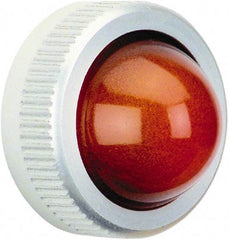 Schneider Electric - Round Pilot and Indicator Light Lens - Amber - Benchmark Tooling