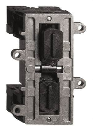 Schneider Electric - 2NO, 3 Amp, Electrical Switch Contact Block - 240 VAC, Screw Terminal, For Use with XACA - Benchmark Tooling