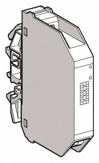 Schneider Electric - 18 Milliamp, Interface Relay Module - DIN Rail Mount, 23 to 104°F, 24 VDC - Benchmark Tooling