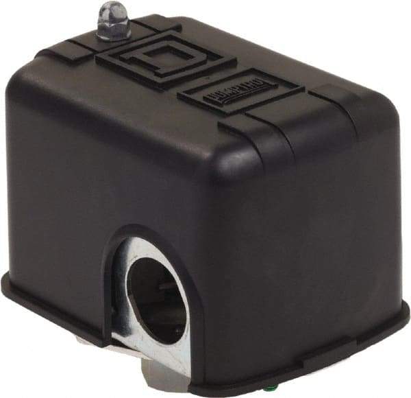 Square D - 1 and 3R NEMA Rated, 100 to 200 psi, Electromechanical Pressure and Level Switch - Fixed Pressure, 575 VAC, L1-T1, L2-T2 Terminal, For Use with Square D Pumptrol - Benchmark Tooling