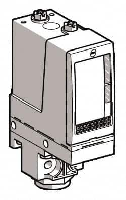 Telemecanique Sensors - 1/4 Inch NPT (Female) Connector, 160 Bar Sensor, Shock and Vibration Resistant, Control Circuit Pressure Sensor - 1.378 Inch Wide, IP66, For Use with OsiSense XM - Benchmark Tooling