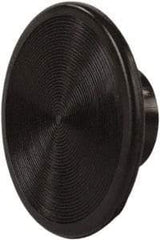 Schneider Electric - Extended Mushroom Head Pushbutton Switch Screw-On Knob - Black, Round Button - Benchmark Tooling