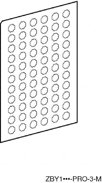 Schneider Electric - Round, Legend Plate Insert - I - Benchmark Tooling