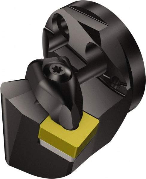 Sandvik Coromant - Left Hand Cut, Size 40, SNMG 542 Insert Compatiblity, Modular Turning & Profiling Cutting Unit Head - 29mm Ctr to Cutting Edge, 36mm Head Length, Through Coolant, Series T-Max P - Benchmark Tooling