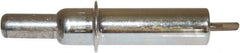 Zephyr Tool Group - #40 3/32" Pin Diam, Zinc Cleco Fastener - Standard Length, 0 to 1/4" Grip - Benchmark Tooling