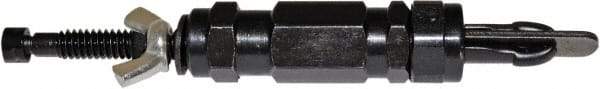 Zephyr Tool Group - #10 3/16" Pin Diam, Brass Cleco Wing Nut Fastener - Standard Length, 0 to 1" Grip - Benchmark Tooling