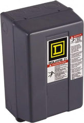 Square D - 1 NEMA Rated, 3 Pole, Electrically Held Lighting Contactor - 30 A (Tungsten), 208 VAC at 60 Hz - Benchmark Tooling