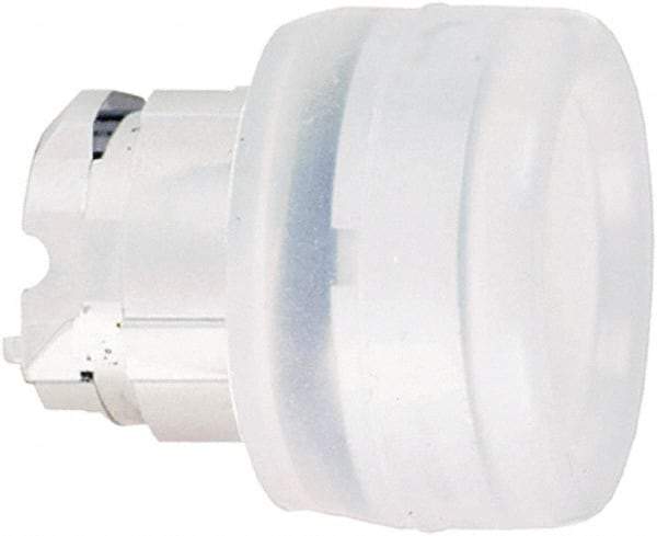 Schneider Electric - 22mm Mount Hole, Flush, Pushbutton Switch Only - Round, White Pushbutton, Nonilluminated, Momentary (MO) - Benchmark Tooling