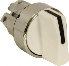 Schneider Electric - 22mm Mount Hole, 2 Position, Handle Operated, Selector Switch - White, Maintained (MA), Nonilluminated, Shock, Vibration and Water Resistant - Benchmark Tooling