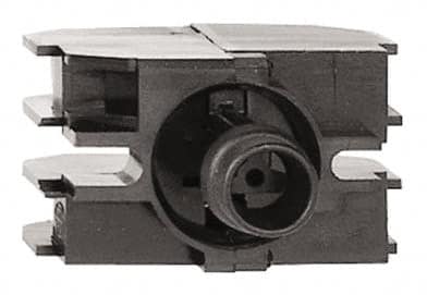 Schneider Electric - 2NO/NC, 3 Amp, Electrical Switch Contact Block - 240 VAC, Screw Terminal, For Use with XACB, XACM - Benchmark Tooling