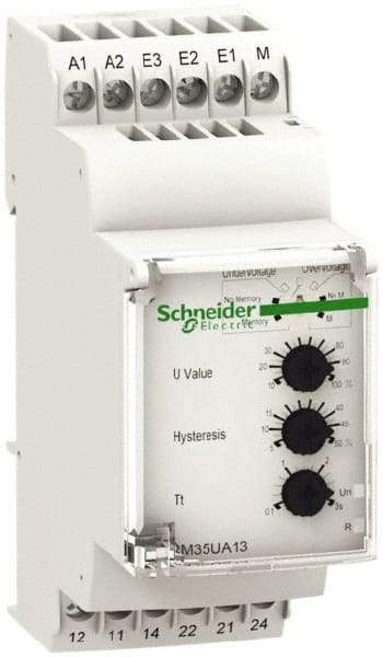 Schneider Electric - 2NO/2NC, 24-240 VAC/DC Control Relay - DIN Rail Mount - Benchmark Tooling