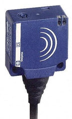 Telemecanique Sensors - NPN, PNP, 10 to 15mm Detection, Flat, Inductive Proximity Sensor - 2 Wires, IP68, 24 to 240 VAC/VDC, 26mm Wide - Benchmark Tooling