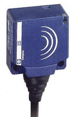 Telemecanique Sensors - NPN, PNP, NC, Flat, Inductive Proximity Sensor - 2 Wires, IP68, 12 to 24 VDC, 26mm Wide - Benchmark Tooling